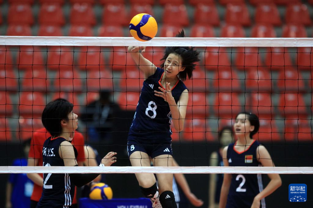 亚洲U16女排锦标赛:中国胜乌兹别克斯坦