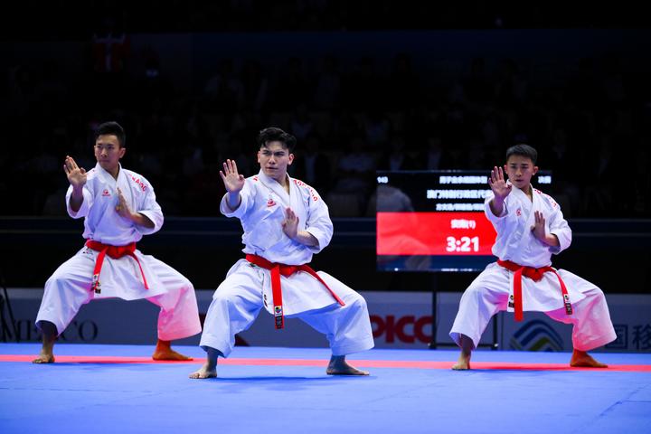 澳门队夺得十五运会空手道项目首金