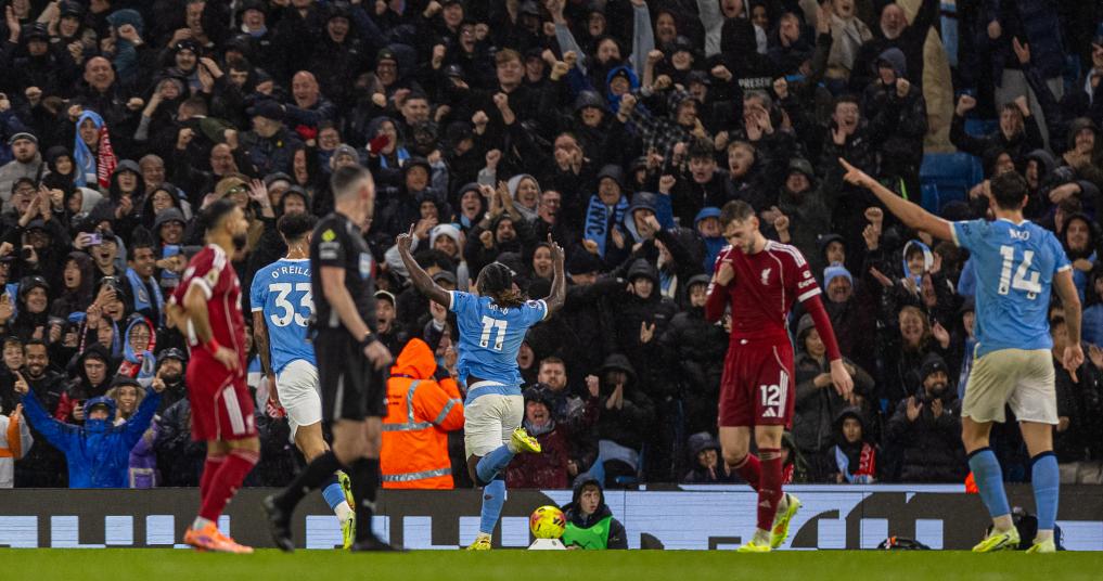 英超综合：曼城大胜利物浦 瓜帅喜迎执教千场里程碑