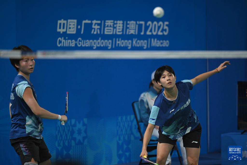 全运会丨羽毛球——18岁以下女子团体决7-8名:福建队胜辽宁队