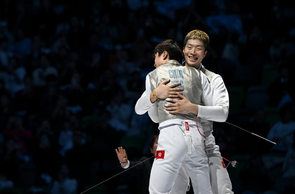 全运会｜香港队首夺全运会击剑金牌