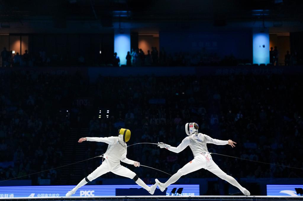 全运会｜香港队首夺全运会击剑金牌