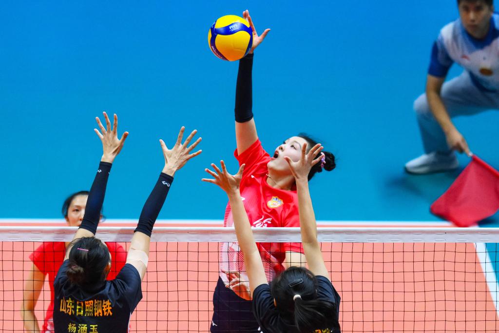 全运会｜江苏队第二次夺得全运会女排成年组冠军