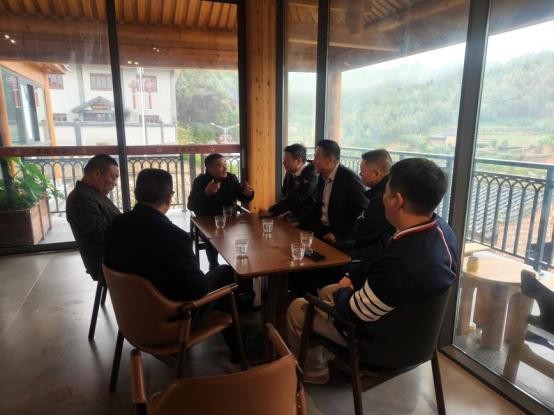 古田鹤塘镇组织开展“寻根谒祖”实地考察与座谈交流活动