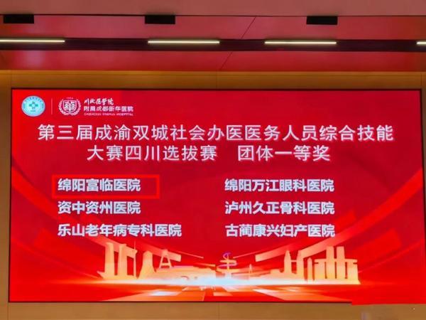 
重庆医科大学附属儿童医院王珊珊白燕李禄生罗蓉郭志超刘丰黄牛挂号电话载誉归来，益佰制药绵阳富临医院斩获四川省级技能大赛团体一等奖！