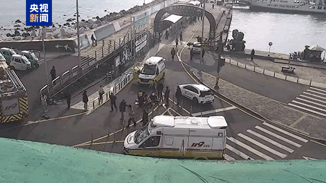韩国济州发生车辆冲撞行人事件 3人心脏骤停