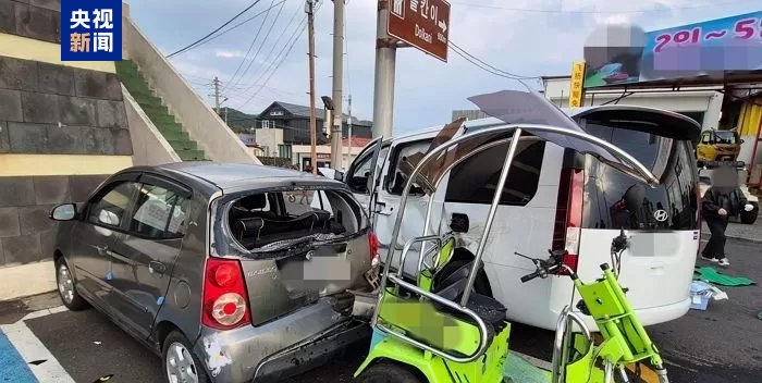 韩国济州发生车辆冲撞行人事件 3人心脏骤停