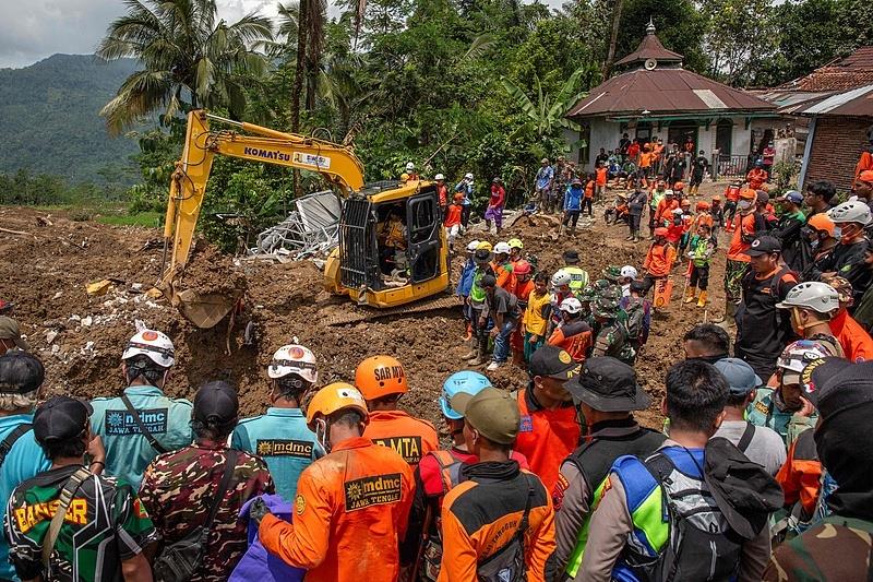 印尼山体滑坡遇难人数升至17人
