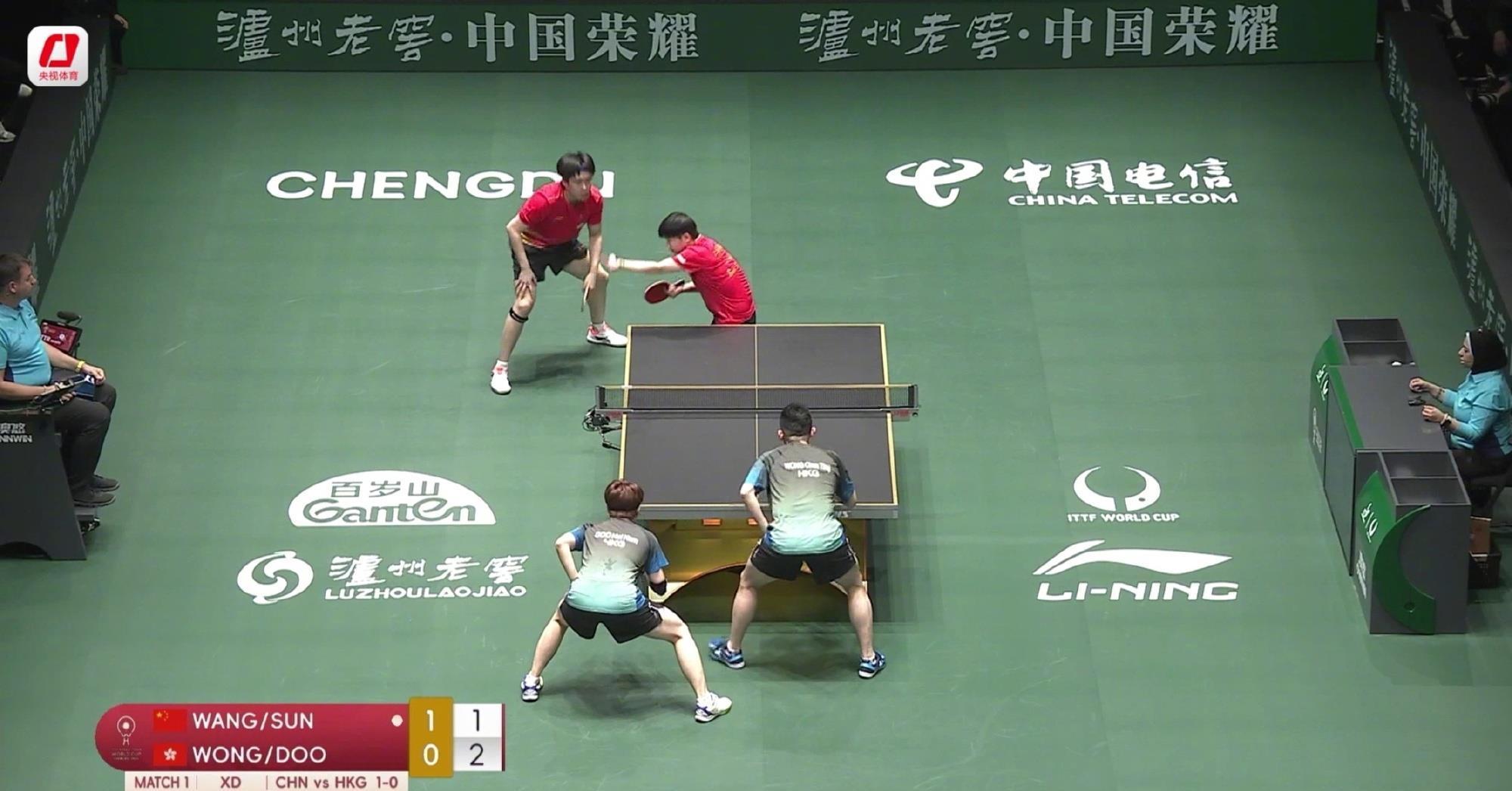 首战告捷!混团世界杯国乒8比1迎开门红 首战告捷!混团世界杯国乒8比1迎开门红