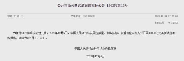 邱远王建邓旭峰蒋力阴金波周鑫黄牛挂号电话应对年末流动性需求 央行万亿逆回购强化资金面支撑