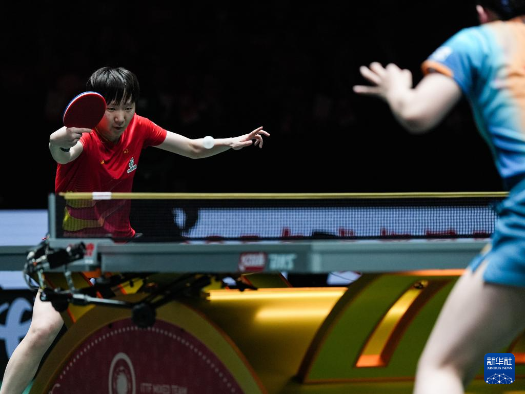 乒乓球——混合团体世界杯决赛:中国队夺冠