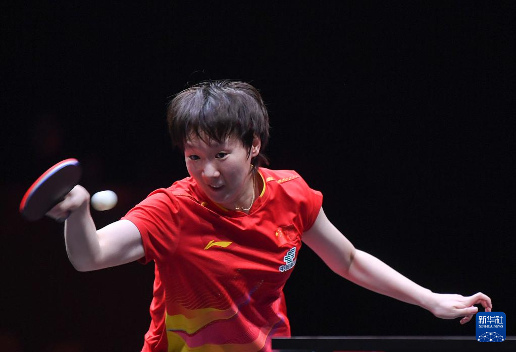 乒乓球——WTT香港总决赛:王曼昱晋级女单八强