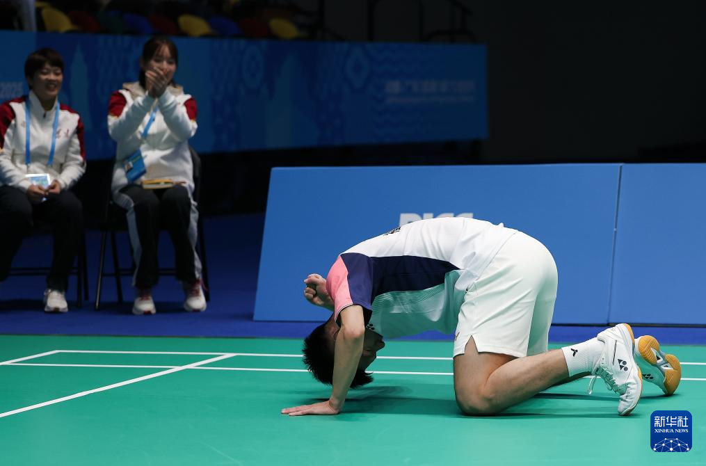 全国残特奥会|羽毛球:福建队选手冯国忠获听障男子单打冠军