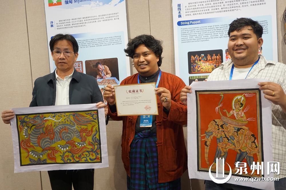 17国非遗传承人捐赠作品 泉州收藏异国瑰宝