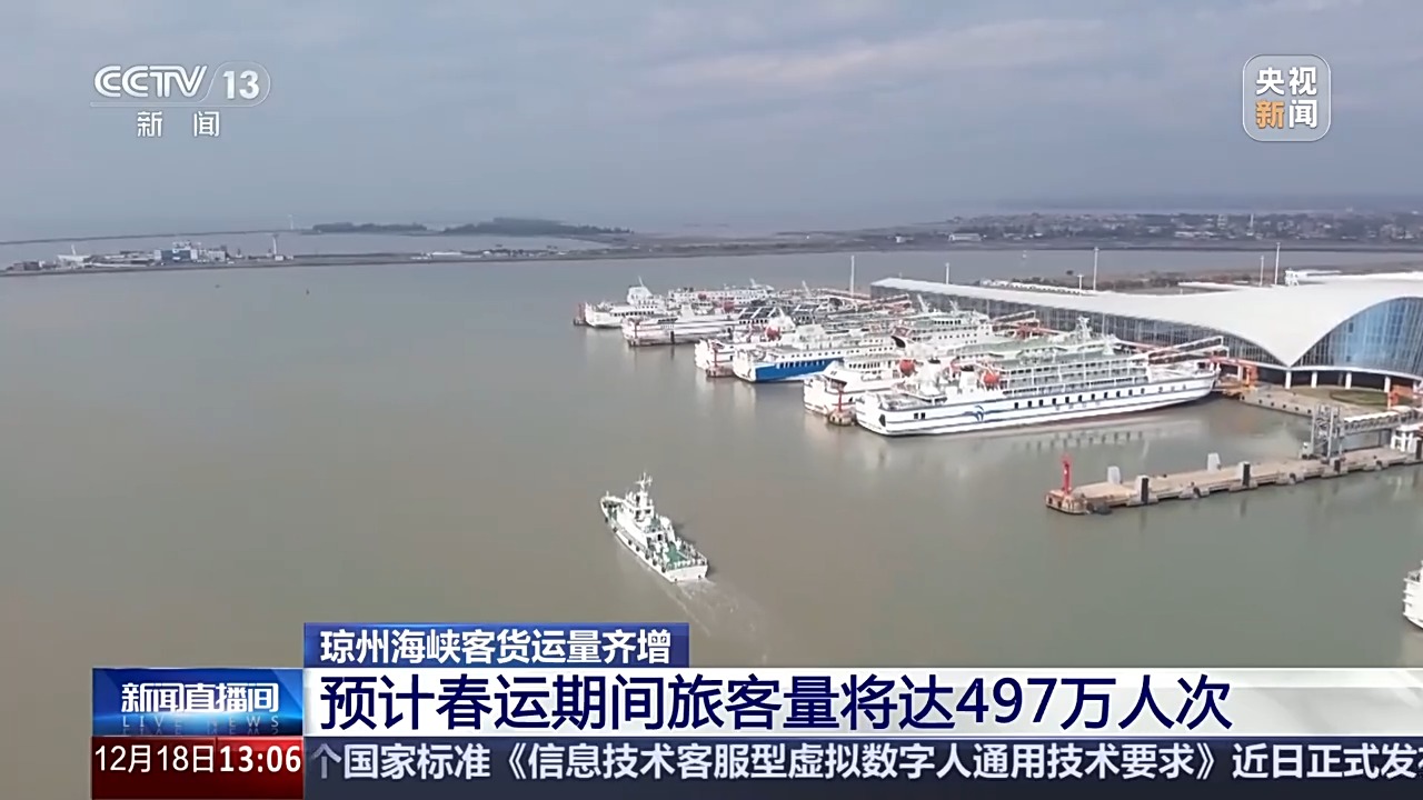 
江苏省肿瘤医院陆欣欣蒋峰黄牛挂号电话海南自贸港封关 琼州海峡客货运量呈增长态势