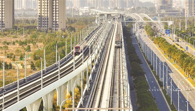 厦门地铁3号线机场段、4号线进入试运行