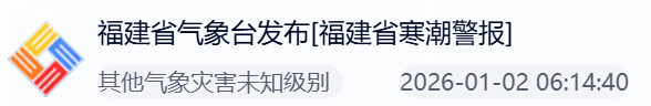 气温大跳水,最低-4℃!福建会迎来2026年的第一场雪吗?