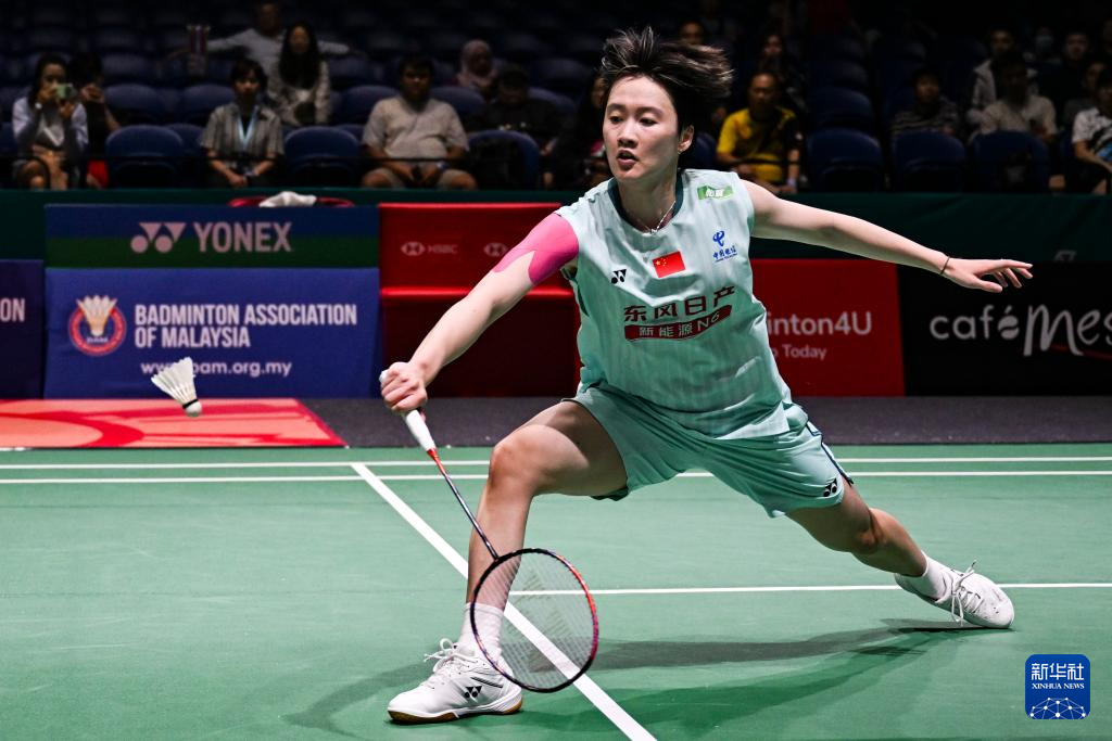 羽毛球——马来西亚公开赛:陈雨菲晋级女单次轮