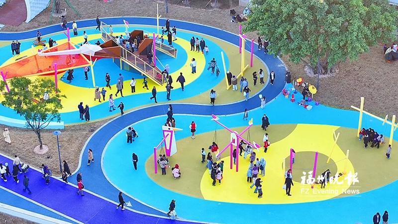 罗源松山湖公园儿童乐园&ldquo;圈粉&rdquo;