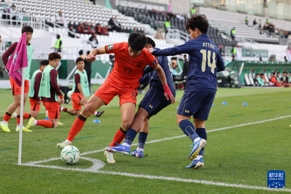 U23亚洲杯：中国队晋级八强