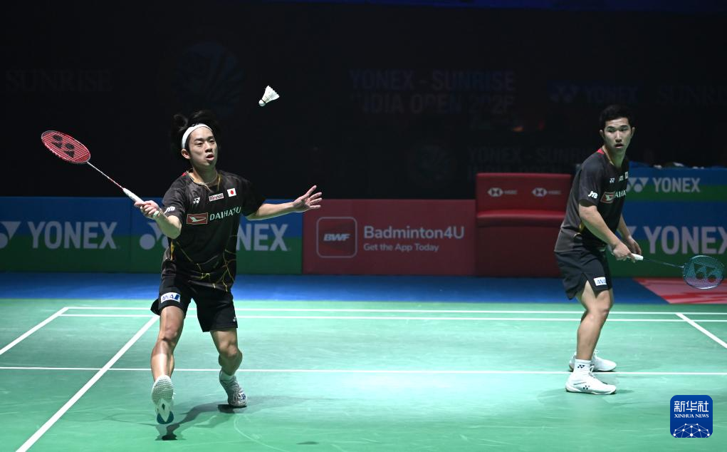羽毛球——印度公开赛：梁伟铿/王昶夺得男双冠军