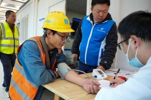 健康体检筑起安全“防护墙” 温暖一线员工心