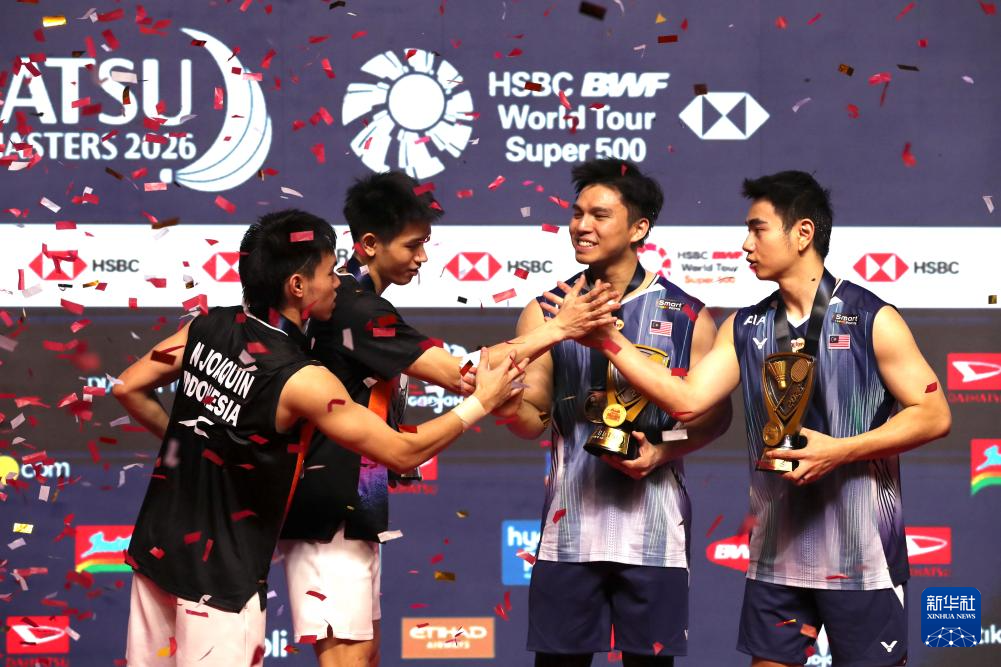 印尼羽毛球大师赛:吴世飞/伊祖丁男双夺冠