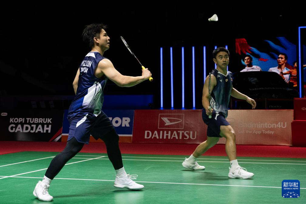印尼羽毛球大师赛:吴世飞/伊祖丁男双夺冠