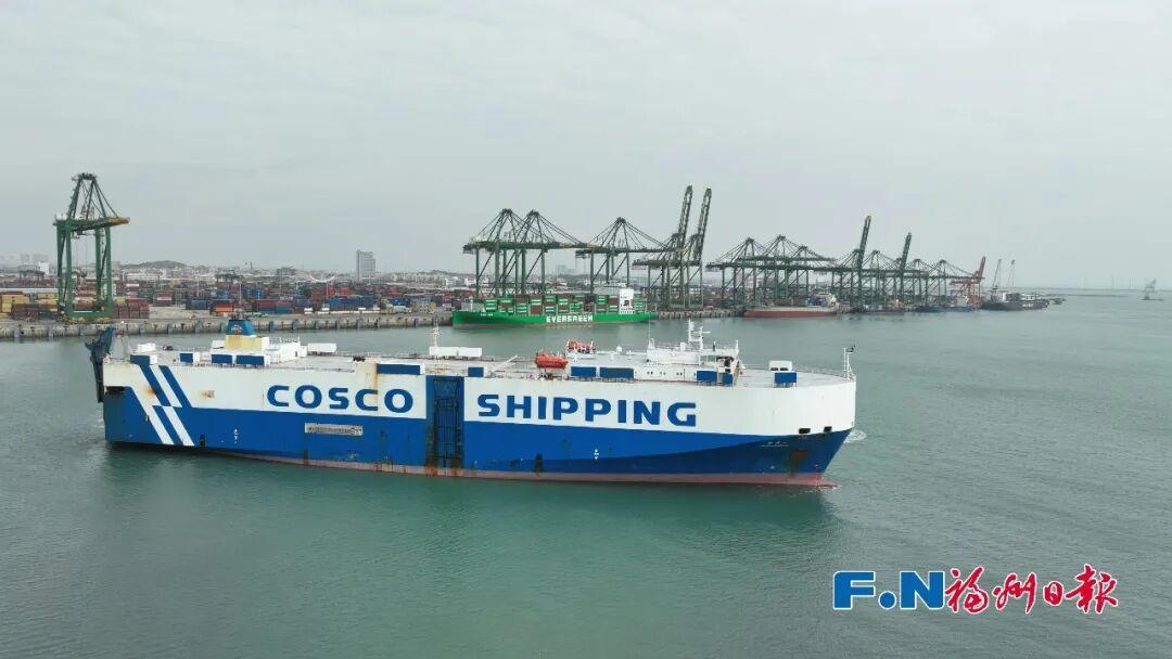 创纪录!新年首月破万!福州港江阴港区汽车出口强势开局 创纪录!新年首月破万!福州港江阴港区汽车出口强势开局