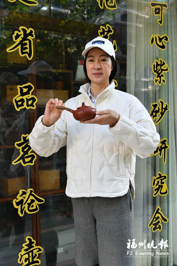 赵小玉：壶承两岸情 商载榕台心