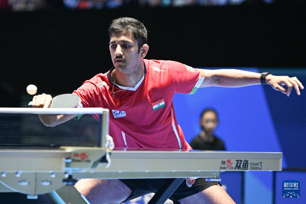 乒乓球——亚洲杯：王楚钦胜阿卡什·帕尔