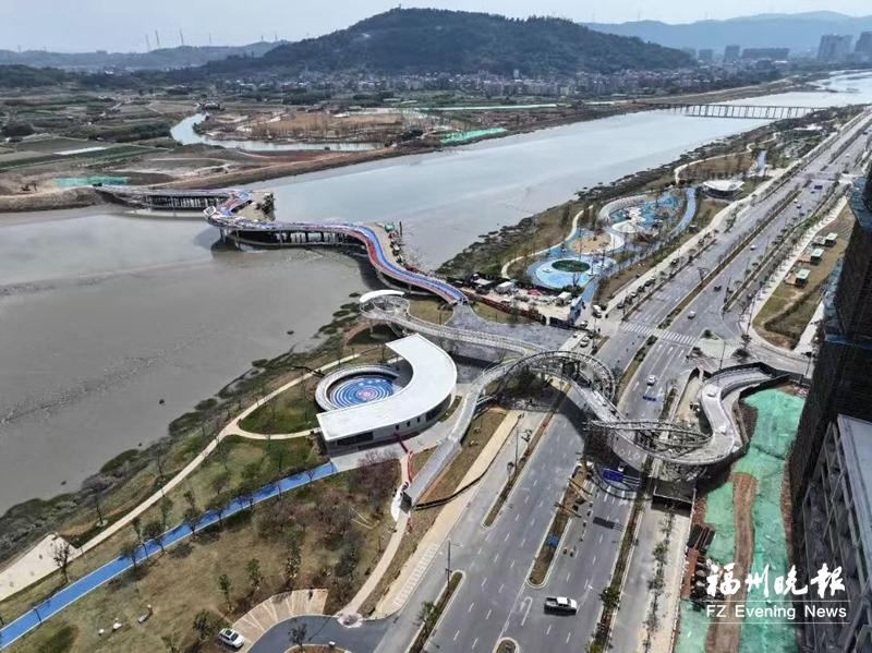 福清龙江里美桥惊艳亮相