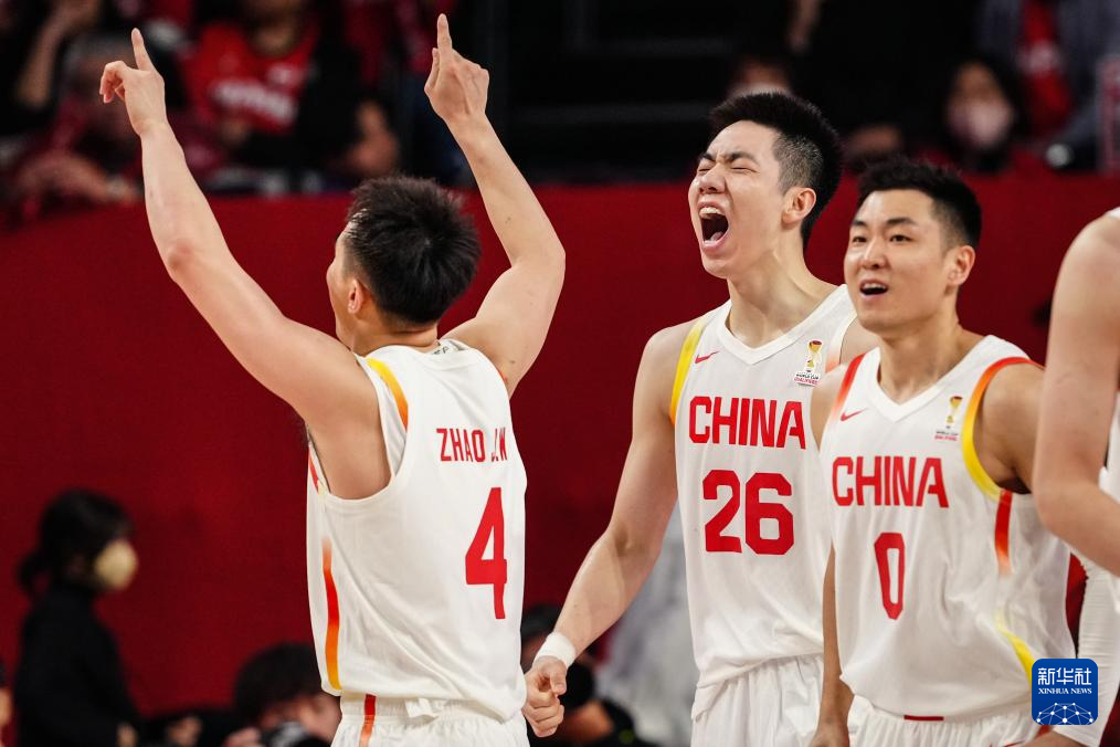 篮球世界杯预选赛:中国队胜日本队