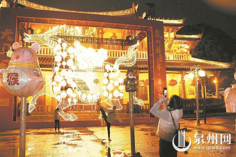 花灯初争妍 元宵意渐浓 2026年泉州灯会各个展区全部亮灯