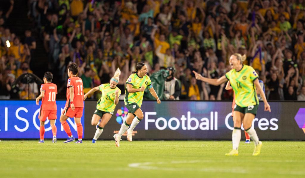 女足亚洲杯：韩国队战平澳大利亚队夺A组头名