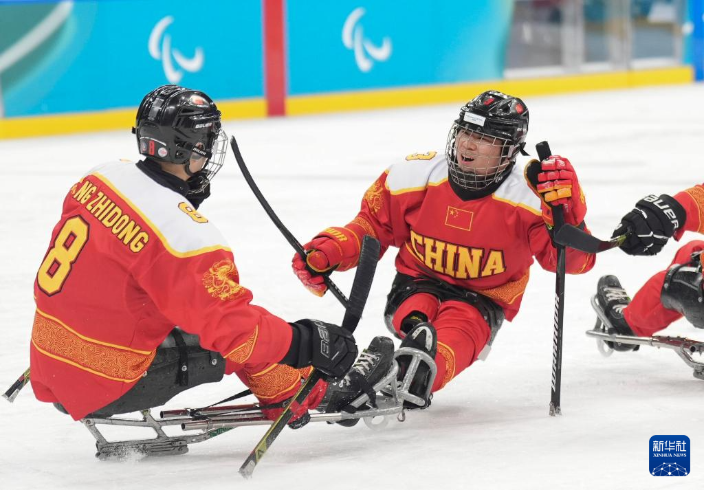 冬残奥会——残奥冰球:中国胜意大利