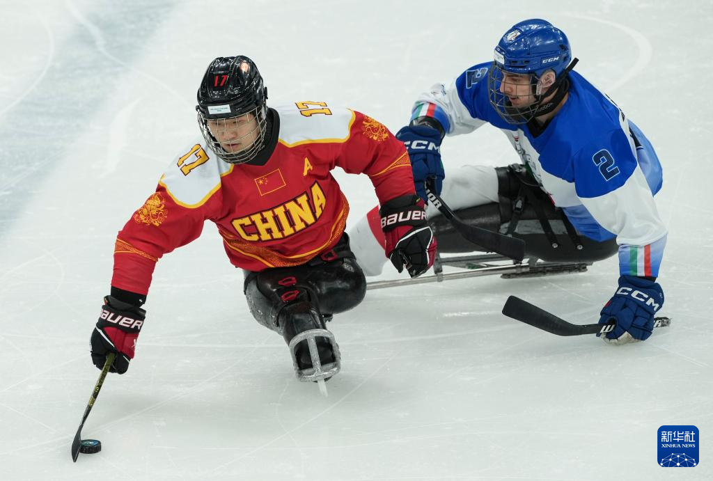 冬残奥会——残奥冰球:中国胜意大利