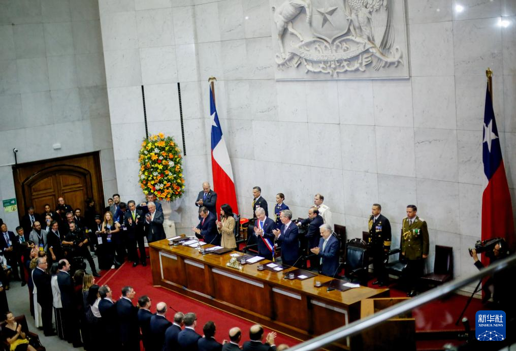 卡斯特宣誓就任智利总统