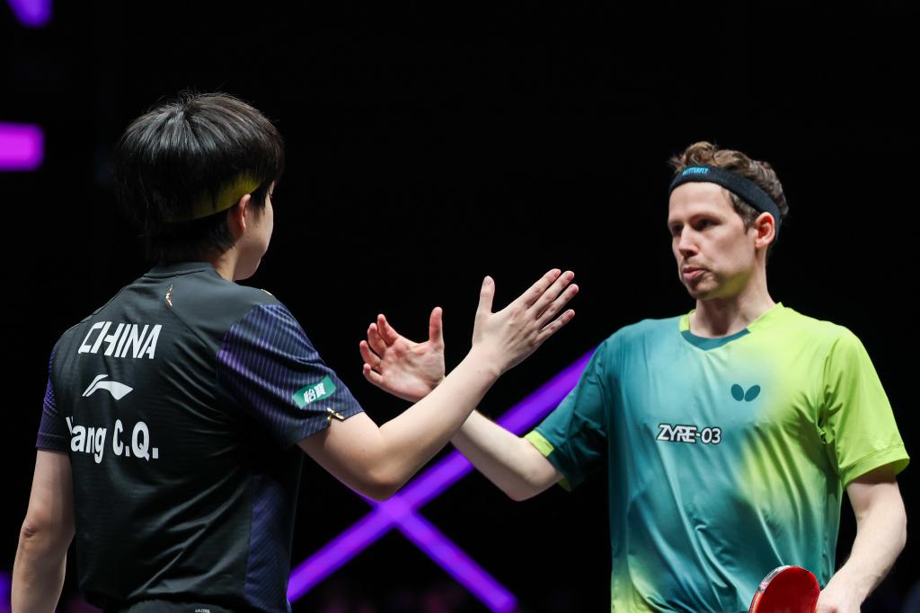 WTT重庆冠军赛：王楚钦等国乒四将晋级16强