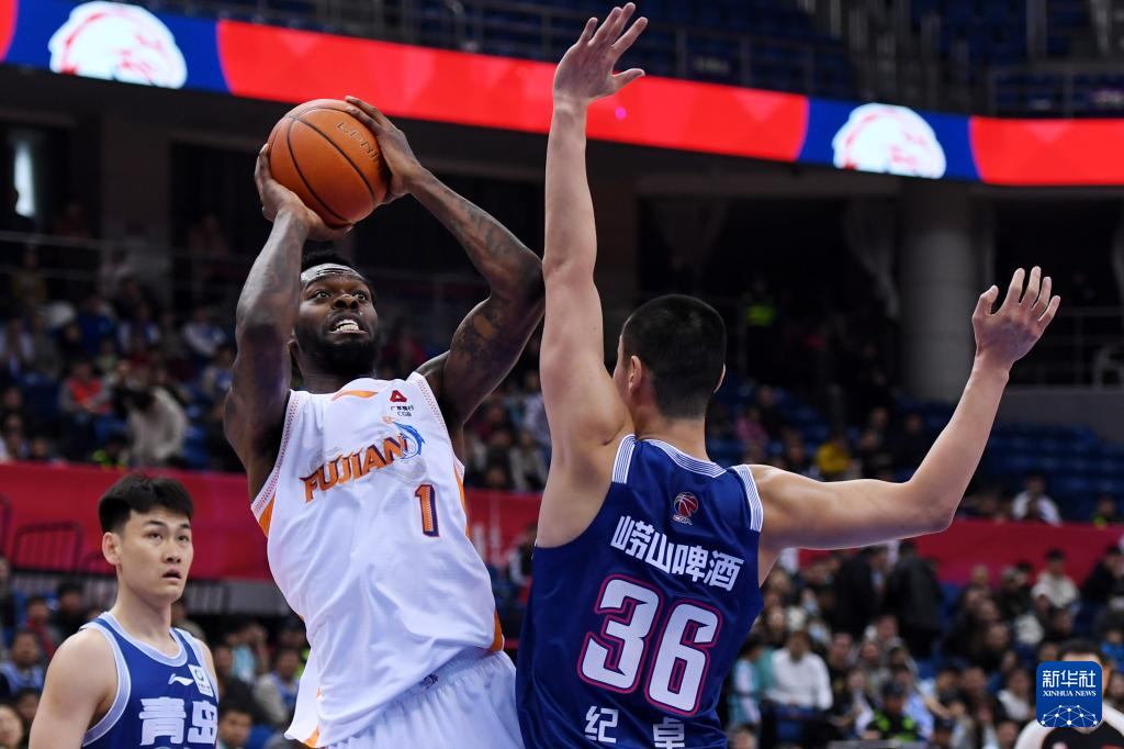 CBA常规赛：青岛崂山啤酒胜福建晋江文旅