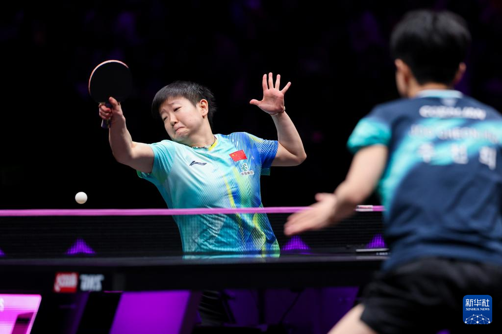 乒乓球——WTT重庆冠军赛：孙颖莎晋级女单16强
