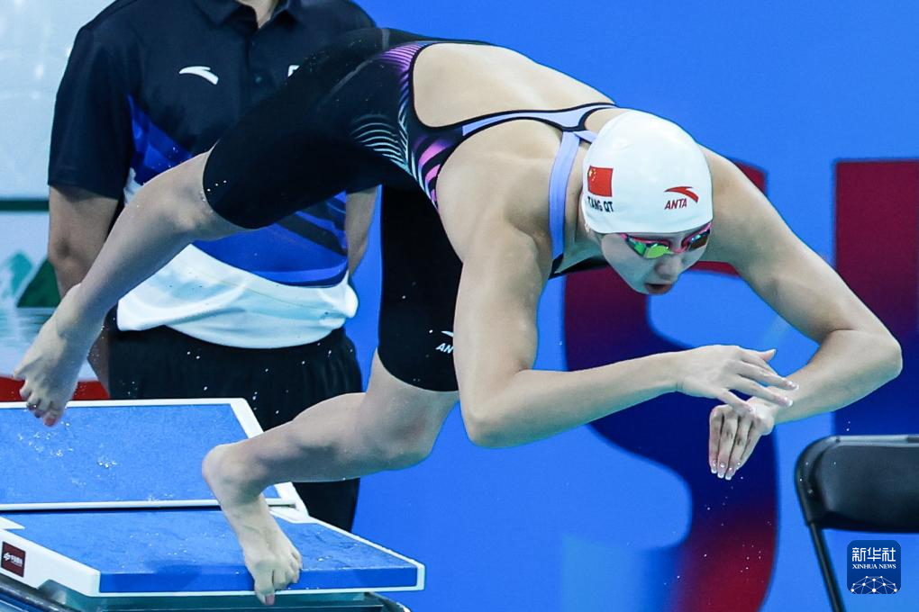 中国游泳公开赛：唐钱婷获女子50米蛙泳冠军