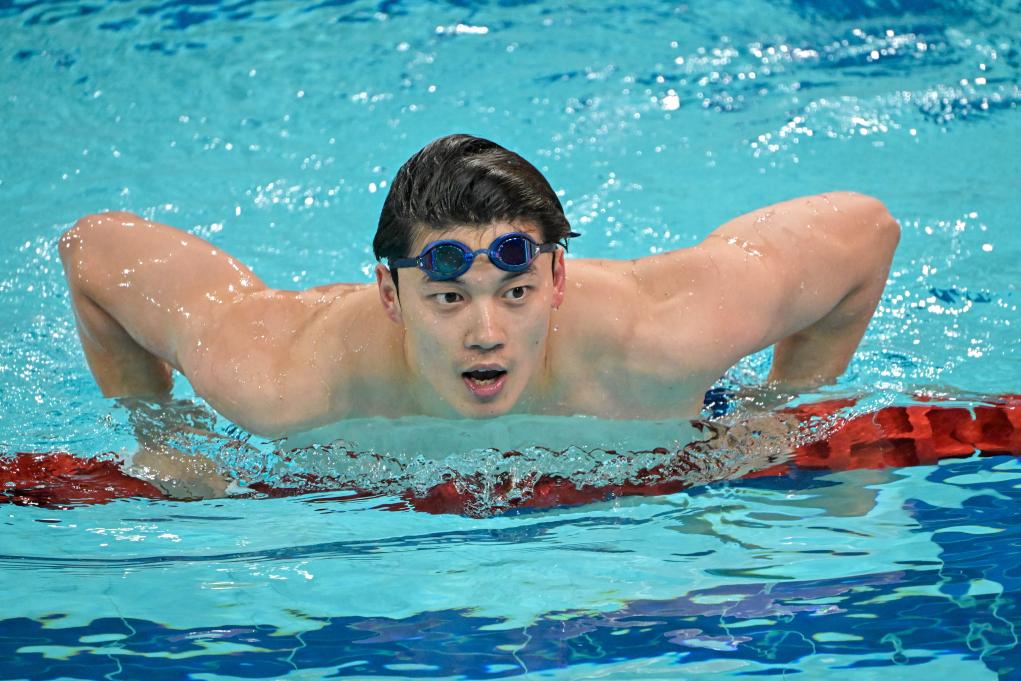 中国游泳公开赛:汪顺亮相夺银 于子迪三金收官