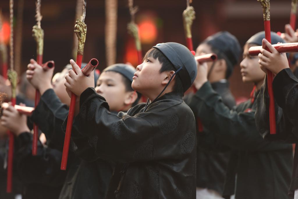 台南孔庙举行春祭致敬至圣先师孔子