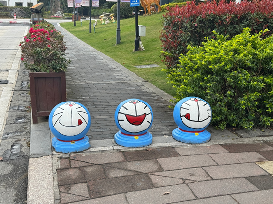 太萌了！福州这家酒店的“石墩子”和“大柚子”火了