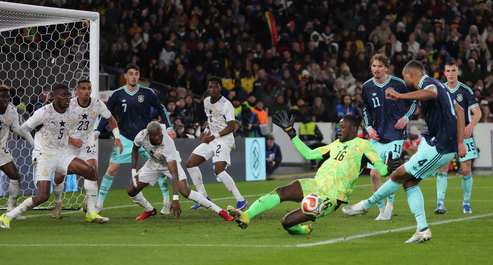 国际足球友谊赛 | 昂达夫替补“绝杀” 德国险胜加纳