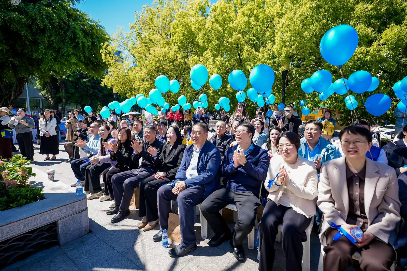 福州鼓楼举办第19个世界孤独症关注日公益活动