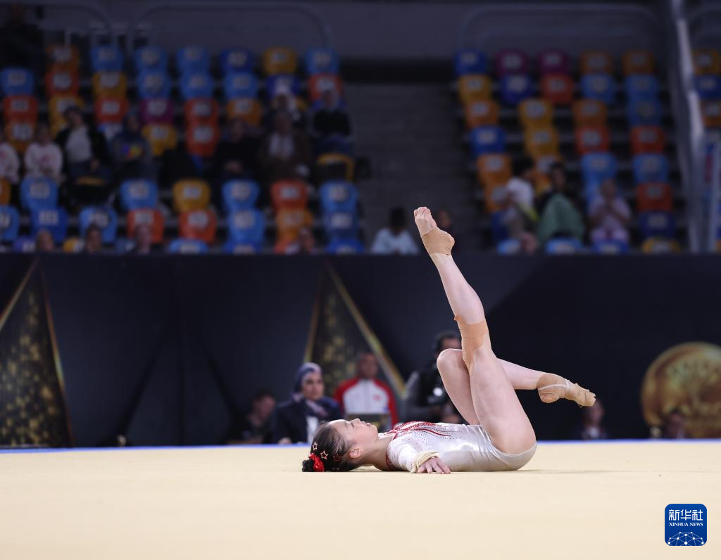 体操世界杯开罗站｜柯沁沁获女子自由操冠军