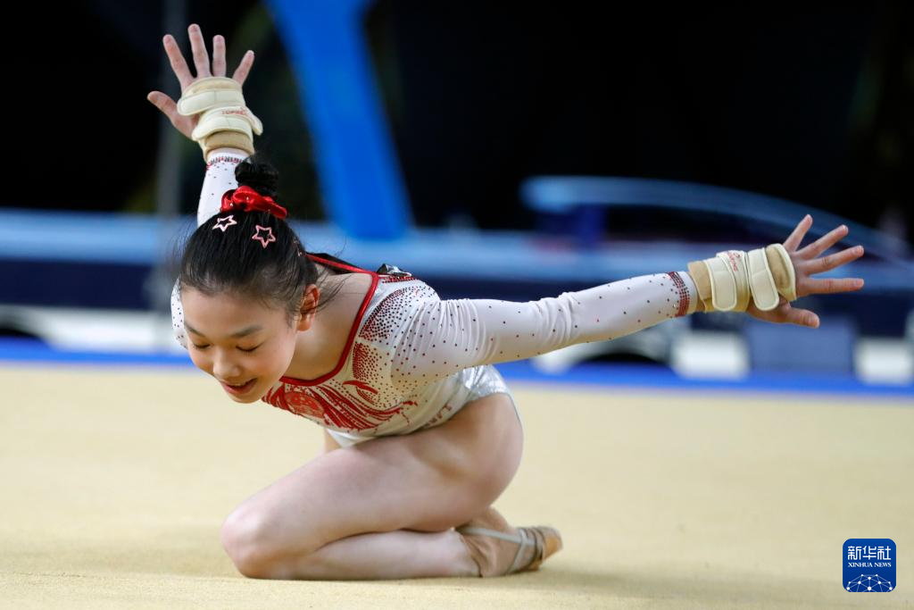体操世界杯开罗站｜柯沁沁获女子自由操冠军