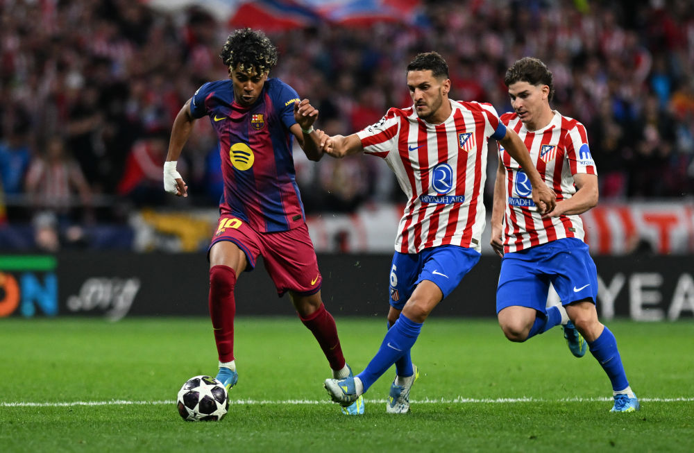 欧冠综合：马竞淘汰巴萨 “大巴黎”送走利物浦